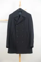 【4208】ブルックスブラザーズ ロロピアーナ ロングコート 2XL　ウール BROOKS BROTHERS × Loro Piana ／ ブルックスブラザーズ × ロロピ