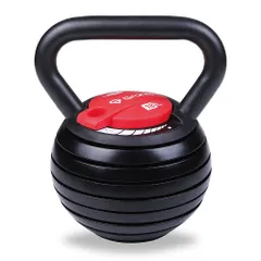 可変式 ケトルベル ダンベル 3.6kg～18kg トレーニングマニュアル付き(島袋好一トレーナー監修) GronG（グロング）のサムネイル