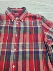 POLO RALPH LAUREN(ポロラルフローレン) フランネル チェック柄シャツ クラシックフィット M