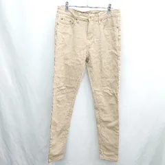 ◇ Θ antiqua アンティカ デニムパンツ サイズL ベージュ系 レディース E  【1411280008461】