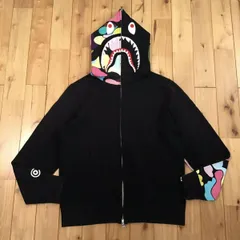 Giant multi camo シャーク パーカー Mサイズ shark full zip hoodie a bathing ape BAPE エイプ ベイプ マルチカモ NIGO 迷彩