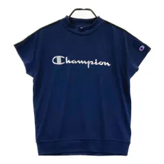 サイズ：LARGE CHAMPION GOLF チャンピオンゴルフ 2024年モデル ハイネック 半袖Tシャツ  ネイビー系 [240101474025] ゴルフウェア レディース ストスト