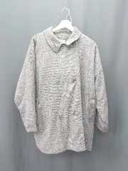 ◇ ⊇◎ one after another NICE CLAUP ツイード 長袖 コート トレンチコート サイズF グレー系 レディース E  【1411280049624】