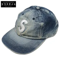 Supreme シュプリーム 【美品】SS25 Cordura Denim S Logo 6-Panel コーデュラデニム Sロゴ 6パネル キャップ