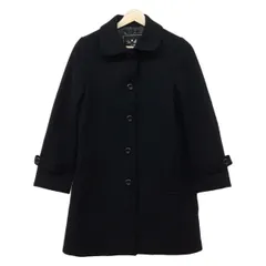 美品 アニエスベー ロングコート ダブルブレスト 日本製 ダークブラウン M 美品 アニエスベー ロングコート ダブルブレスト 日本製 ダーク