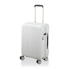 Color:ホワイト [シフレ] ハードジッパースーツケース Trident トライデント TRI2035K 40L 3.3kg ホワイト
