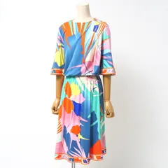 LEONARD SPORT 七分袖ワンピース サイズ38 2025年最新】レオナール