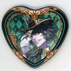 [중고] 배지·핀즈 리퍼(잭) [Identity V 제5인격 상설 카페(BUTLER'S CAFE) in SWEETS PARADISE 제5탄 트레이딩 하트형 캔 배지]