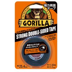 【迅速発送】KURE(呉工業) ゴリラ 両面テープ ストロング 25.4mm×1.52ｍ 強力両面テープ 1779