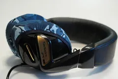 Technics RP-F1 のイヤーパッドの保護・修理に mimimamo スーパーストレッチ・ヘッドホンカバー （サイズ：L、色：オーシャン、型番：MHC-002-CO）