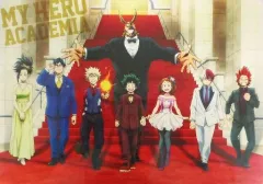 【中古】下敷き 集合 B5下敷き 「僕のヒーローアカデミア THE MOVIE ～2人の英雄～」 劇場グッズ