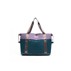 ☆ ラベンダー×グリーン ☆ ボストンバッグ pmybob04 ボストンバッグ 旅行 拡張 旅行バッグ 大容量 キャリーオンバッグ トラベルバッグ ジムバッグ 鞄 かばん バック レディース 可愛い 大きい トートバッグ 肩掛け 手提げ 撥水 多機能