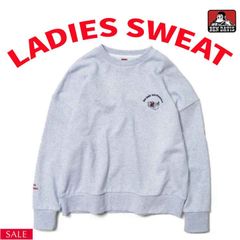50％OFF・数量限定価格◾️新品/未使用【BEN DAVIS/ベンディビス】 LADIES SWEAT 刺繍ワンポイント トレーナー(商品品番:BDZL2-2000)