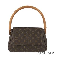 ルイ・ヴィトン LOUIS VUITTON モノグラム ミニ ルーピング M51147 PVC ショルダーバッグ ju【中古】