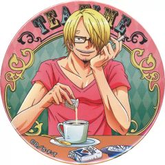 ONEPIECE ワンピース 輩缶バッジ サンジ tea time - メルカリ
