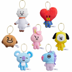 bt21 ふわふわマスコット　7種コンプ