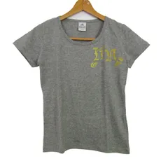 アディダス 半袖Ｔシャツ コットン100% スポーツウエア トップス レディース Sサイズ グレー adidas 【中古】