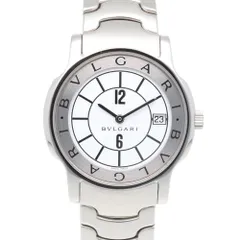 ブルガリ ソロテンポ 腕時計 時計 ステンレススチール ST35S クオーツ メンズ 1年保証  BVLGARI  中古 ブルガリのサムネイル