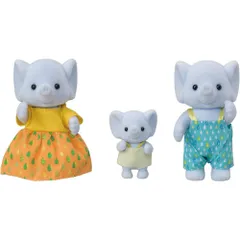 エポック社 シルバニアファミリー 人形 ゾウファミリー FS-38 3歳以上 おもちゃ ドールハウス