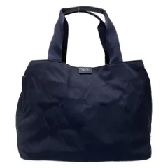 agnes b(アニエスベー) ボストンバッグ - ネイビー レザー