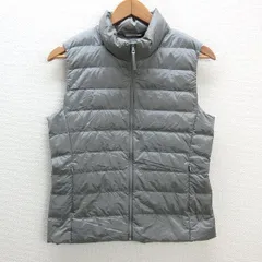 U■ユニクロ/UNIQLO ウルトラライトダウンベスト【レディースM】灰/LADIES/39■【中古】■