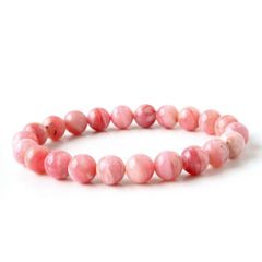 ピンクオパール ブレスレット レディース 10mm 10月 誕生石 天然石 パワーストーン 1点物 Pink Opal 蛋白石 キューピッドストーン