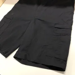 Dickies W38 ハーフパンツ サイドポケット付き ブラック メンズL