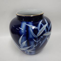 有田焼 若山作 花瓶 花器 フラワーベース 壺 併売