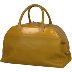 ロエベ LOEWE ロゴ ボストンバッグ 2WAY ショルダーバッグ ハンドバッグ ボストンバッグ レザー イエロー レディース 【中古】のサムネイル