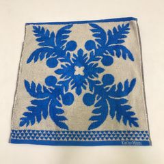 KathyMom IslandStyle　キャシーマム ノヘア ハンドタオル　約34×35cm　青