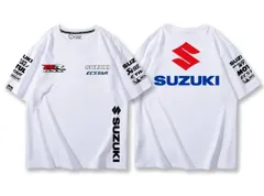 ★アウトレット★新品 L MotoGP SUZUKI RACING レーシング Tシャツ バイクウエア 半袖 アウトドア スポーツ グッズ