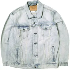 Levi's リーバイス PREMIUM Relaxed Fit Trucker Jacket 3rd デニムジャケット A5782-0002 L Huron Waves - Light Wash Gジャン トラッカージャケット BIG E g22541