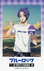 【中古】キャラカード 御影玲王(等身) 「ブルーロック in SWEETS PARADISE トレーディングフォト風ブロマイド」