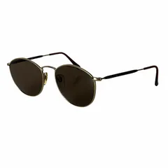 ジョルジオアルマーニ GIORGIO ARMANI サングラス メタル ウェリントン 51□19 ブラウン 627 743 LARGEのサムネイル
