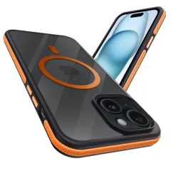 新品 coiwantung iPhone 15 Plus MagSafe ケース iPhone 14 Plus MagSafe ケース 耐衝撃 滑り止め アイフォン 14Plus/15Plus スマホケース 【新しい衝突防止ストリップ設計】［フォーインワン構造