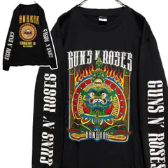 新品 GUNS ガンズアンドローゼズ 2025 ロンT　ロングTシャツ 前編・2025年ガンズアンドローゼス来日ライブで買ってきた物の