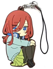 【中古】ストラップ(キャラクター) 中野三玖 「五等分の花嫁展 ラバーストラップコレクション」