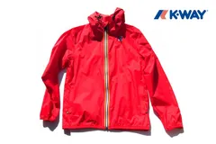 【中古】ケーウェイ｜K-WAY｜ナイロンパーカー｜ウインドジャケット｜ブルゾン Claude クロード K004BD0｜XS
