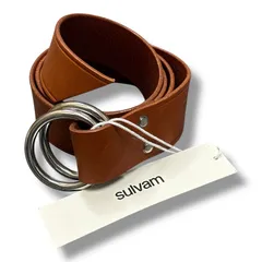sulvam ブラウンレザーリングベルト 2025年最新】sulvam ベルトの人気アイテム - メルカリ