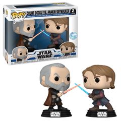 アナキン VS デューク 【GameStop】Funko POP! 2pk Star Wars ファンコ ポップ2コ スターウォーズ クローンウォーズ アナキン VS デューク フィギュア