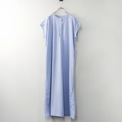 美品 2025SS 今季 フリークスストア FREAK'S STORE 接触冷感 UV  AIRDRY HIGHCOOL ヘンリーネックワンピース F‖サックス【2400014626582】のサムネイル