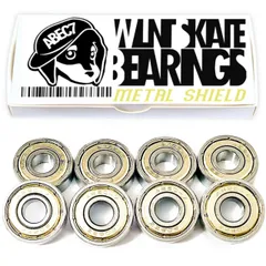 [国内ブランド] スケボー ベアリング 【ABEC11/ABEC9/ABEC7】WalnutSkate スケートボード インラインスケート ロングボード サーフスケート クルーザー ランバイク Skateboard bearings (ABEC7 STEEL のサムネイル