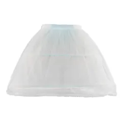 【人気商品】コスプレ LOLITA ロリータ ドレス用 小物 花嫁 ウェディング 調整できる メイド ワイヤーパニエ Aライン ワイヤー2本 ハロウィン ミニ丈パニエ レディース ボリューム ペチコート 白 パニエ [BTKAKAN]