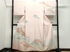 p*m様 未着用 おぼろ染 銀通し 着物“染めのファンタジア”仕付け糸付 訪問着 おぼろ染め 訪問着 No.AA-0882-Sサイズのレンタル｜きもの365