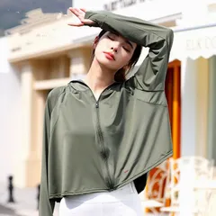 ラッシュガード 接触冷感 レディース トップス UVカット UPF50+ 日焼け止め服 ラッシュパーカー UVパーカー 指穴付き 体型カーバー 旅行 出かけ 運転  防水 防晒 登山用 トレッキング用changmei01