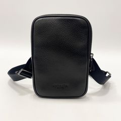 コーチ バッグ メンズ COACH ショルダーバッグ レザー エイデン クロスボディ CS044 ブラック