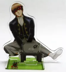 【中古】アクリルスタンド・アクリルパネル 沖田総悟(リモートver) アクリルスタンド 「銀魂 THE FINAL オンラインポップアップショップイベント ～映る部分さえ装えば大抵バレない～」