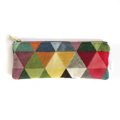 スペイン生地 フラット ペンケース（トライアングル）【vistosa】