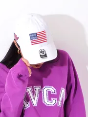 47Brand フォーティーセブン キャップ メンズ レディース 帽子 USA Flag Heritage Front 47 CLEAN UP フラッグ キャップ ジム トレーニング OTH01403 XC-HRTGF198GWS-WH
