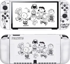 Dlseego Switch OLED カバー スイッチ有機elモデル ケース Switch OLEDケース スイッチ 有機elモデルカバー スイッチ保護カバー 分体式カバー